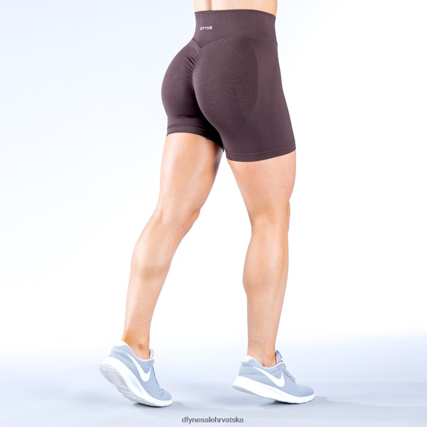 dna Dfyne dinamične kratke hlače 4,5' 6 čokoladno smeđa 66402410