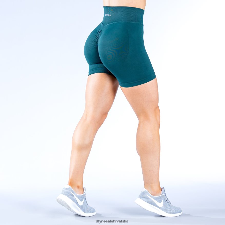 dna Dfyne dinamične kratke hlače 4,5' 6 tamno smaragdno zelena 6640249
