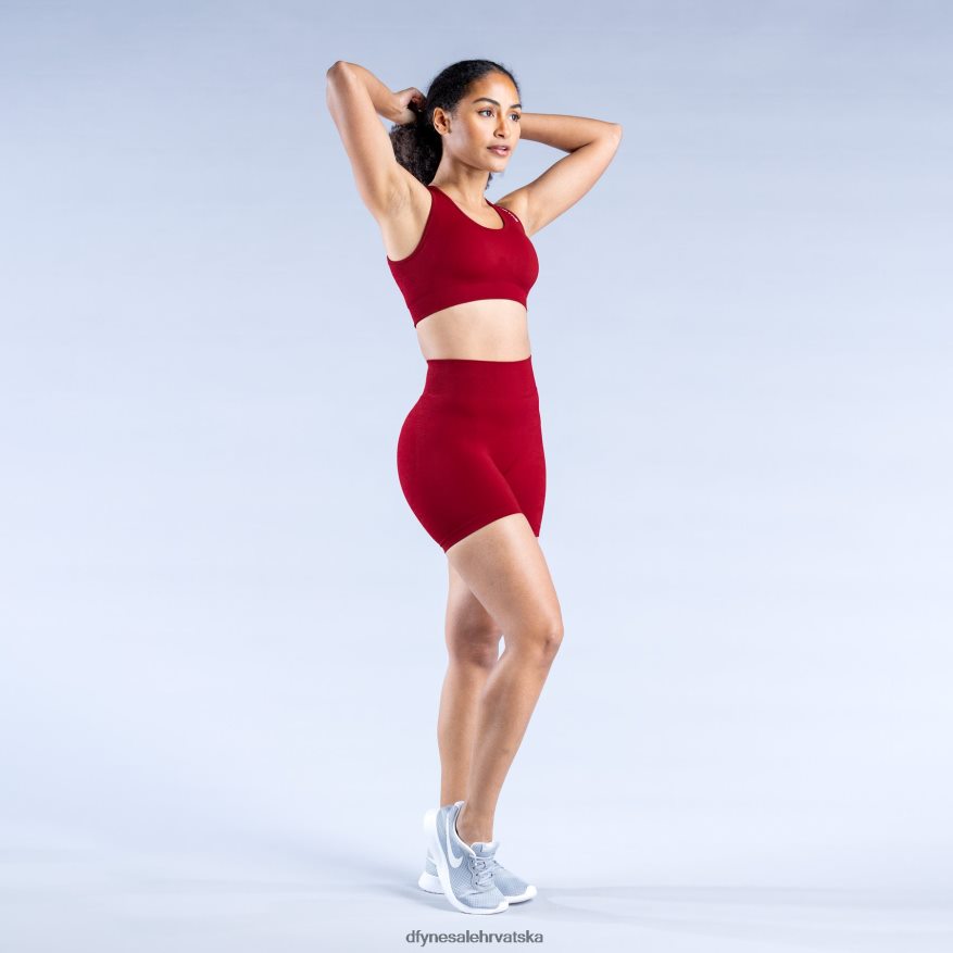 dna Dfyne dinamične kratke hlače 4,5' 8 grimizna 66402491