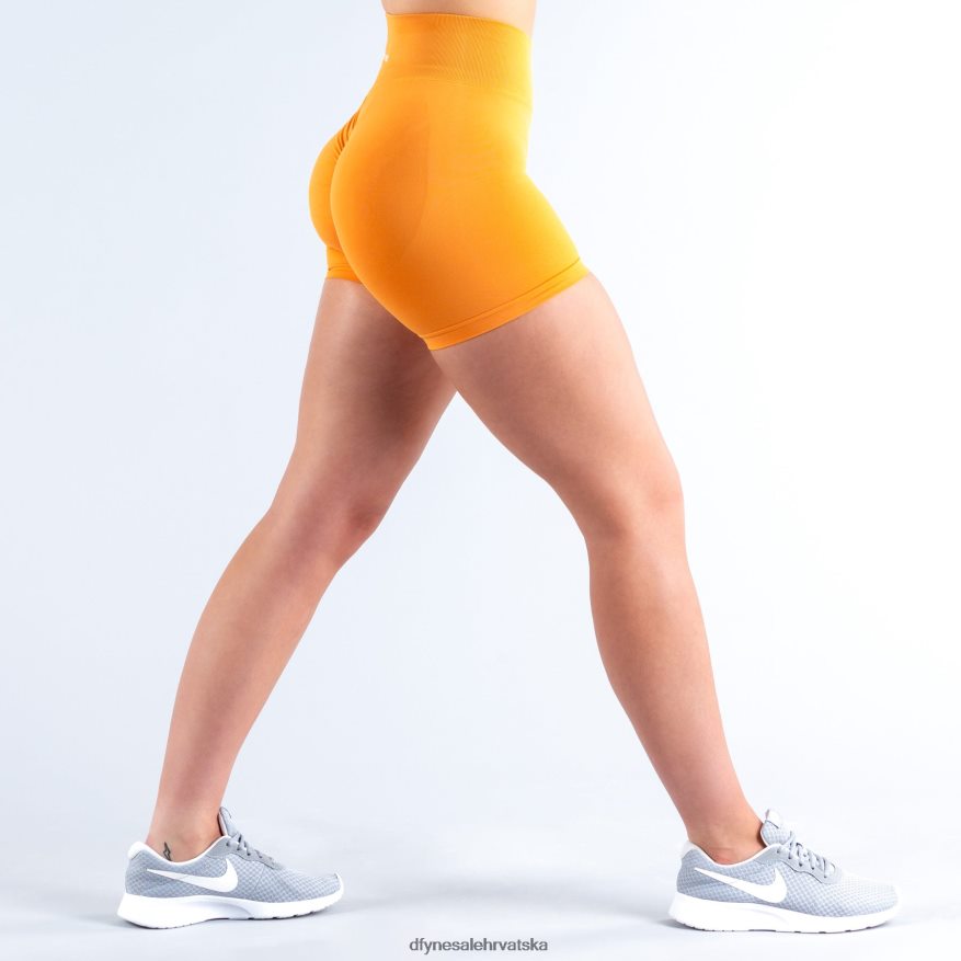 dna Dfyne dinamične kratke hlače 4,5' 8 sunčana narančasta 66402457
