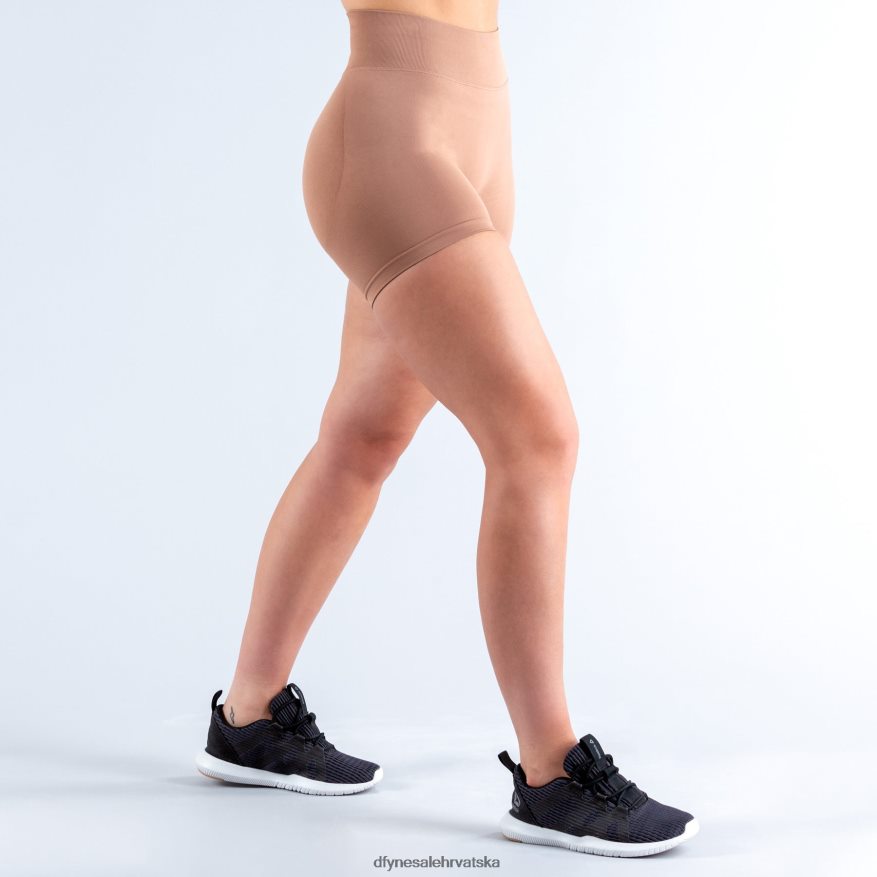 dna Dfyne dinamične kratke hlače 4,5' 8 žutosmeđa 66402456