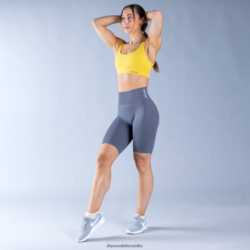 dna Dfyne dinamične kratke hlače tamno kameno siva 66402494