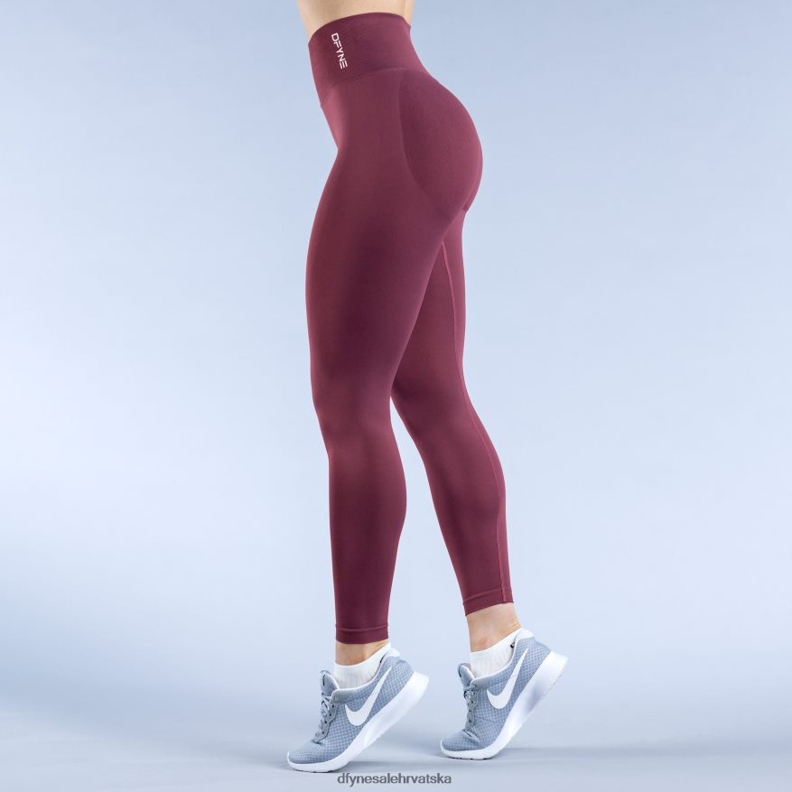 dna Dfyne dinamične tajice 3 tamnocrvena 66402427