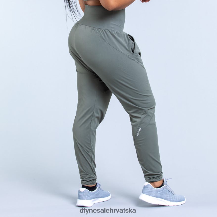 dna Dfyne podrijetlo harem sužene fit joggers 3 zelena mahovina 664024101