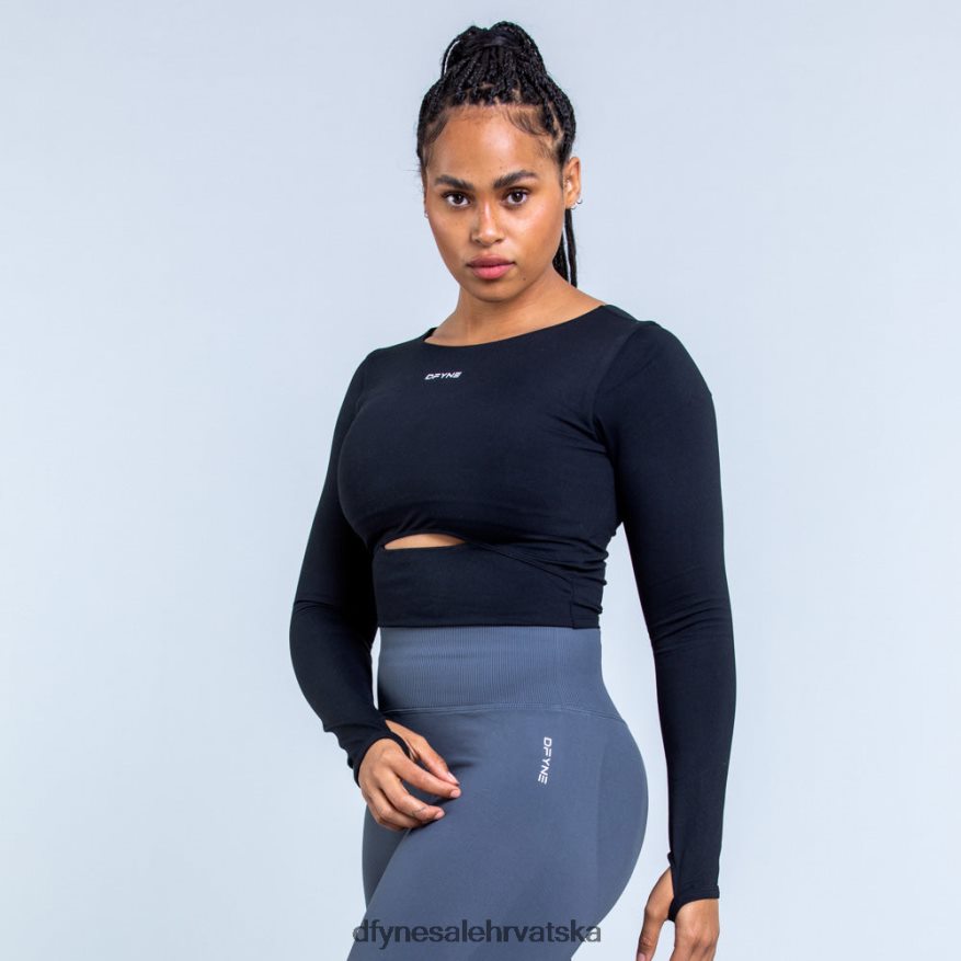 vrhovi Dfyne izvorni gornji dio dugih rukava crno 664024118