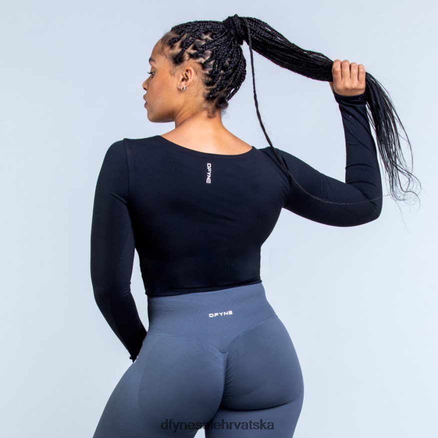 vrhovi Dfyne izvorni gornji dio dugih rukava crno 664024118
