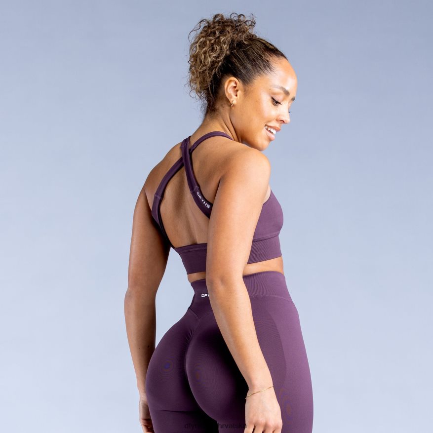 vrhovi Dfyne dinamičan sportski grudnjak šljiva savršena 66402447