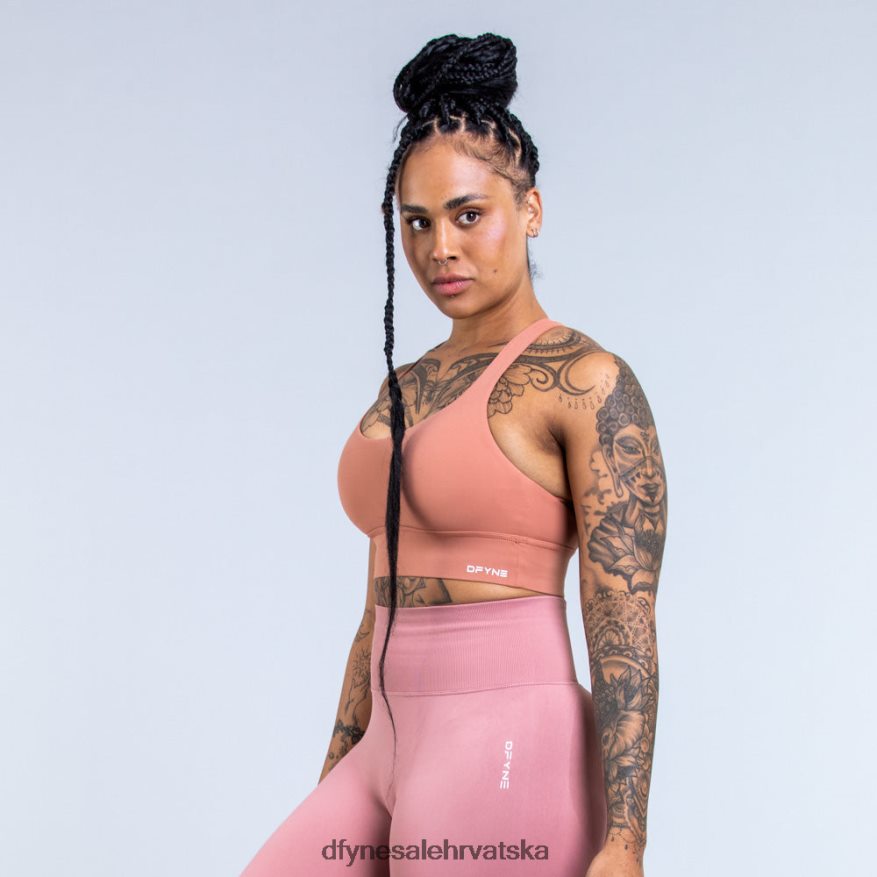 vrhovi Dfyne podrijetlo sportski grudnjak srednje podrške cigla 664024103