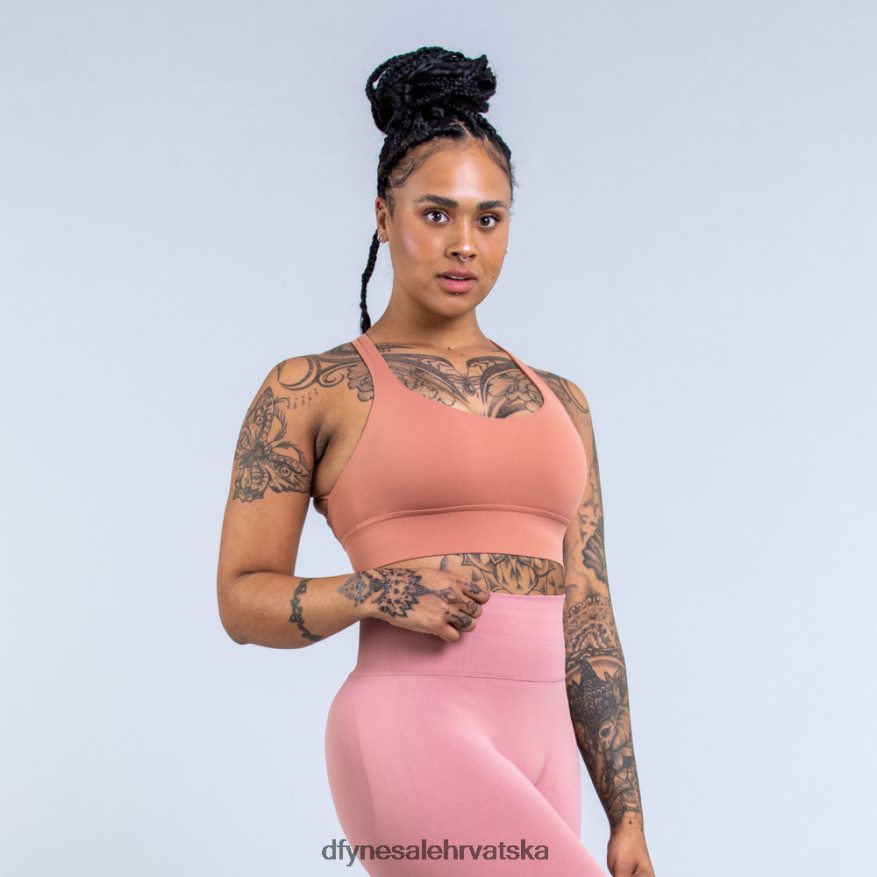 vrhovi Dfyne podrijetlo sportski grudnjak srednje podrške cigla 664024103