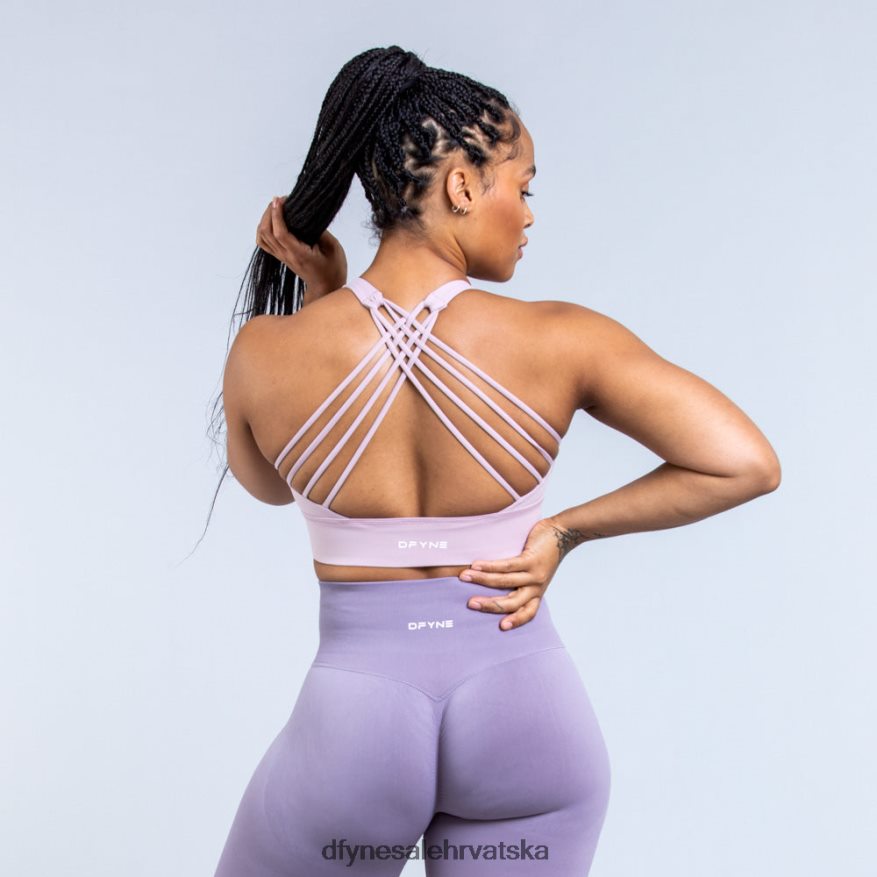 vrhovi Dfyne podrijetlo sportski grudnjak srednje podrške dimno ljubičasta 664024102