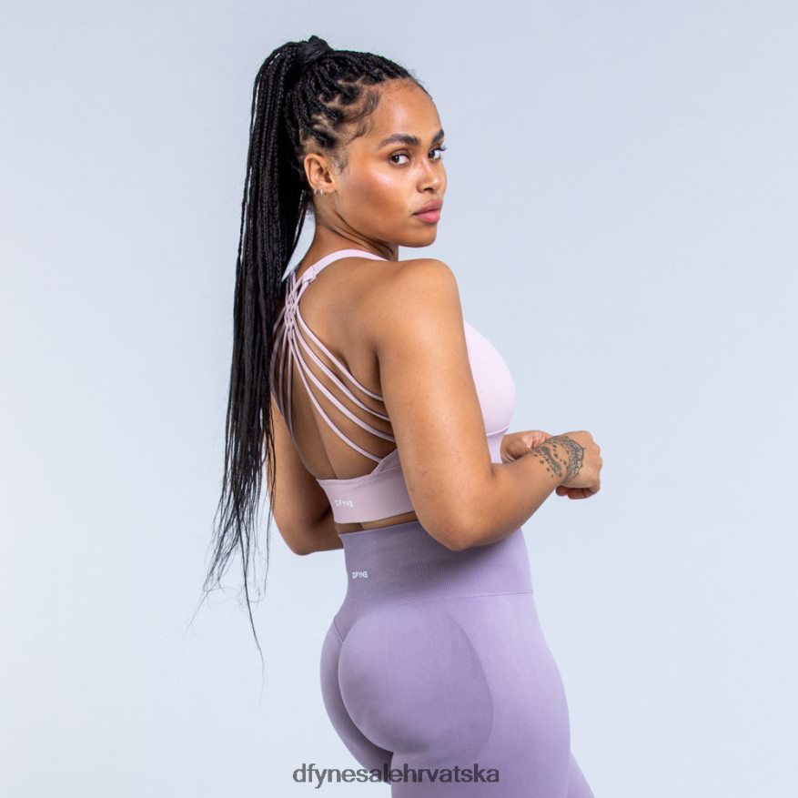 vrhovi Dfyne podrijetlo sportski grudnjak srednje podrške dimno ljubičasta 664024102