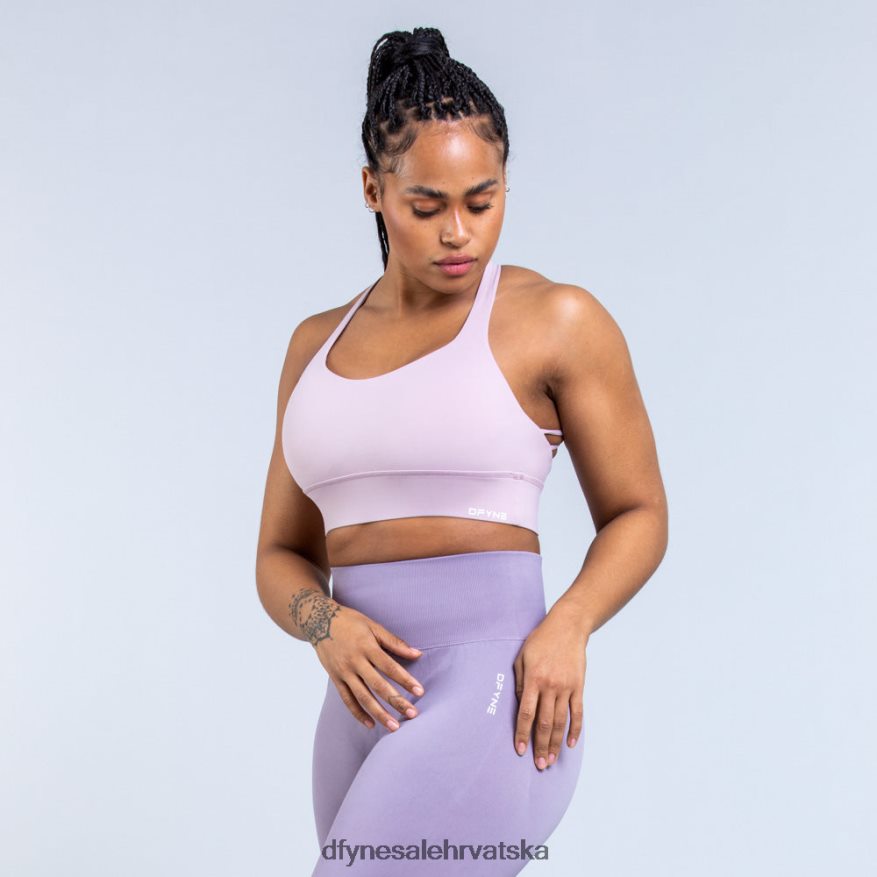 vrhovi Dfyne podrijetlo sportski grudnjak srednje podrške dimno ljubičasta 664024102