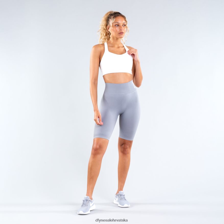 vrhovi Dfyne podrijetlo sportski grudnjak srednje podrške mat bijela 664024116